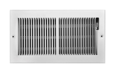 12x6 White Baseboard Register