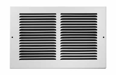 10x6 White Base Return Grille