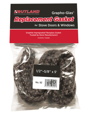 1/2"-5/8"x60"  Stove Rope Gasket
