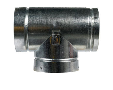 TEE B-VENT 6"6RV-TS