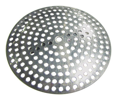 STRAINER ALUMINUM FLAT 3 W/CLIP