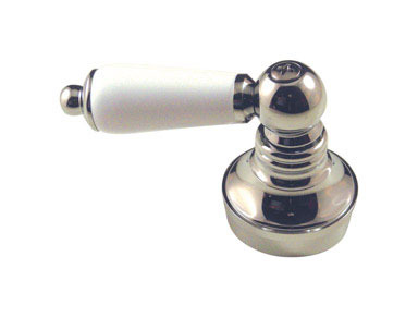 LEVER HANDLE CHROME WH