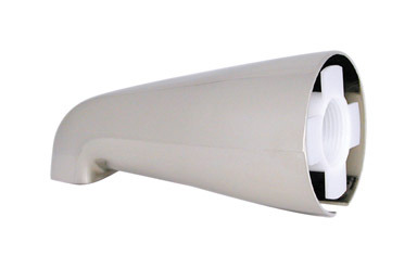 Univ Brushed Nickel Tub Spout