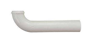 WALL BEND 1-1/2 WHITE PL