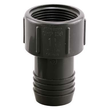 1-1/4" FIP Poly Insert Adapter