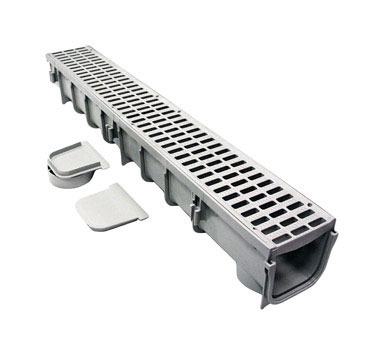 GRATE CHANNEL DRAIN KIT