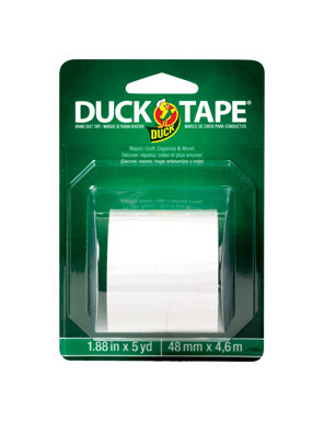 Duck Tape Wht 1.88"x5yd