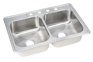SINK 2BWL 33X22X8 PREM
