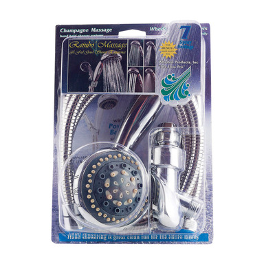 Rainbo Massage Showerhead  Chrom