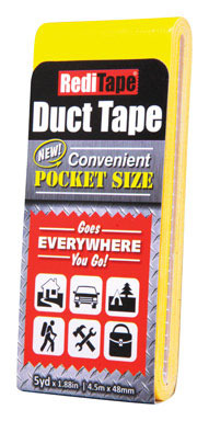 DUCT TAPE PCKT YLW 5YD