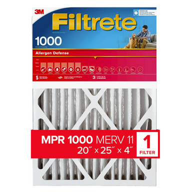 ALERGEN FILTER 20X25X4