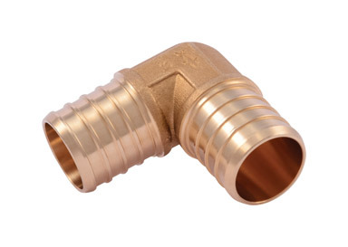 SharkBite 1 in. Barb  T X 1 in. D Barb  Brass 90 Degree Elbow