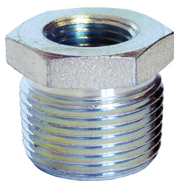 1/2 x 3/8" Galv Hex Bushing