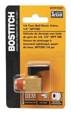 1/4"AIR DRAIN VALVE BOSTITCH