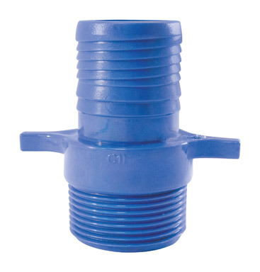 1 1/4" INSERT MALE ADAPTER POLY