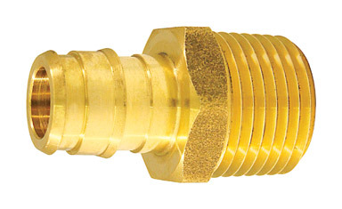 PEXA ADPTR 1/2"MPT 10PK