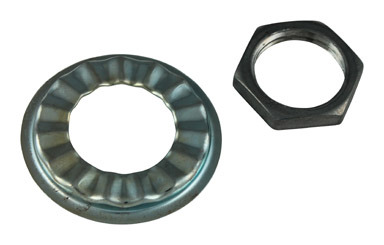 FAUCET LOCKNUT UNIV ZINC