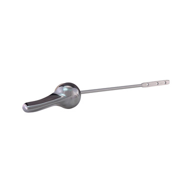 FLUSH LEVER PLASTIC NUT/SPUD MET
