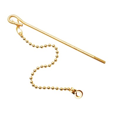 FLAPPER LIFT WIRE/CHAIN 4 1/2 BR