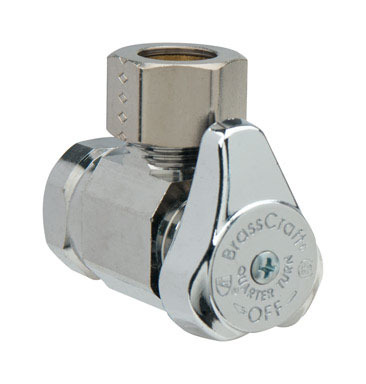Chrome 1/2x1/2 Angle Valve