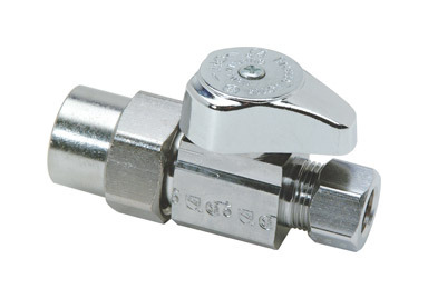 1/2x3/8 Straight CPVC Valve