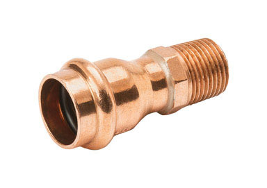 3/4"PRESSX1/2"MIP ADAPT COPPERdr