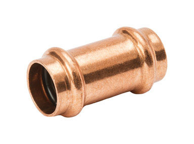 1/2" COUPLING N/S COPPER PRESS