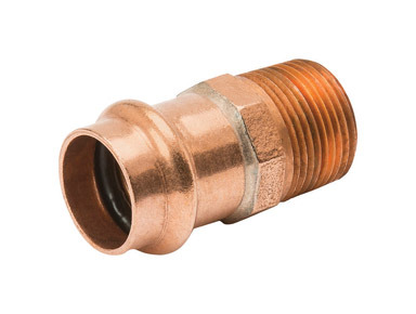 COPPER M APTR 3/4"PRSS