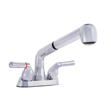 Chrome 2Handle Laundry Faucet