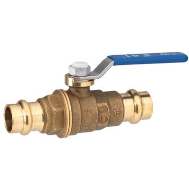 PRESS BALL VALVE 3/4"