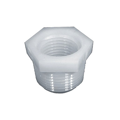 3/4" MPT x 1/2" FPT Nylon Bush