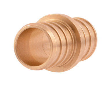 25PK 3/4" Brass Pex Coupling