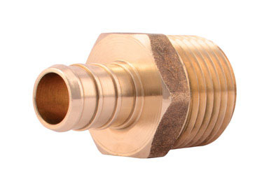 PEX BRB ADPTR 1/2"M 25PK