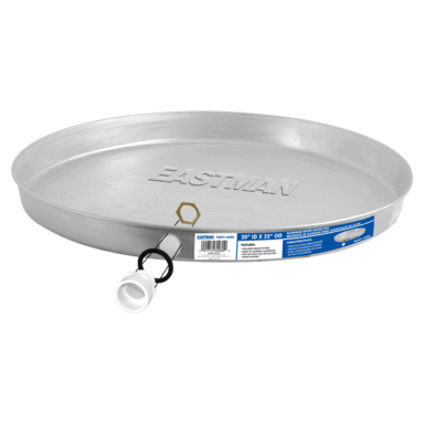 20" SMITTY PAN W/SIDE OUTLET