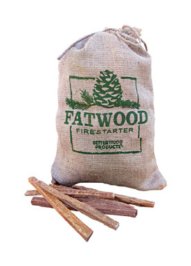4LB FATWOOD BAG FIRE STARTER