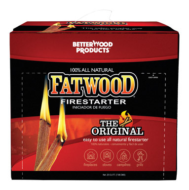 .25CU Fatwood Fire Starter