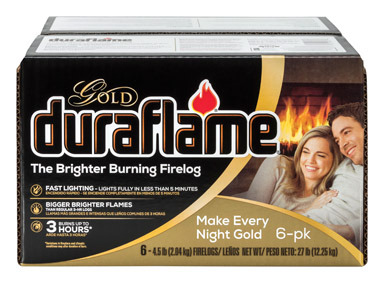 Duraflame 6PK 4.5LB Gold FireLog