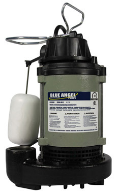 SUMP PUMP 1/3HP BLUE ANGL