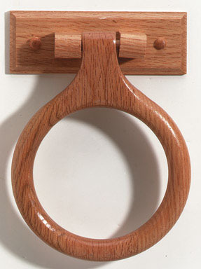 RING TOWEL OAK