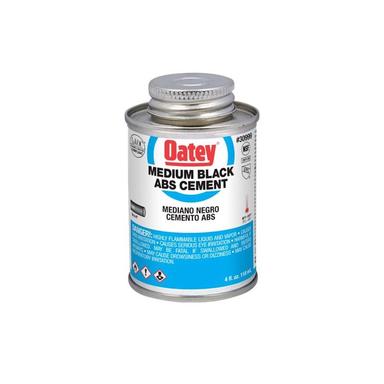 Oatey Black Cement For ABS 4 oz