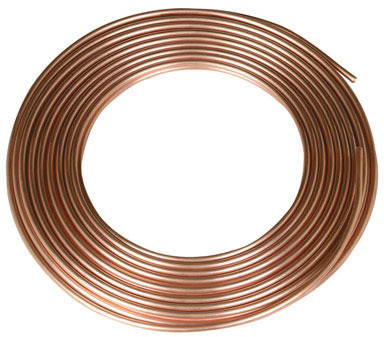 JMF COMPANY 1/4  D X 10 ft. L Copper Type Utility Tubing