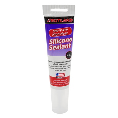 SEALANT SILICONE BLACK 2.7OZ