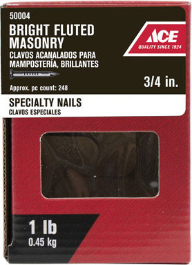 Ace Masonry Nail 3/4" 1#