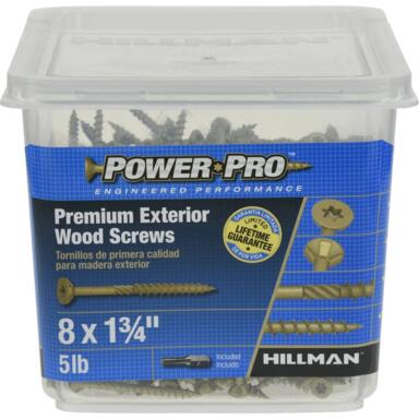 DECK SCREW PP #8X1-3/4"
