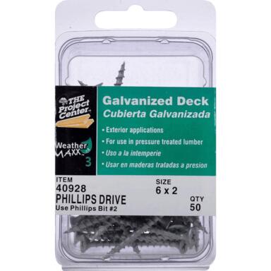 SCR DK PH CS 6X2 GR 50PC