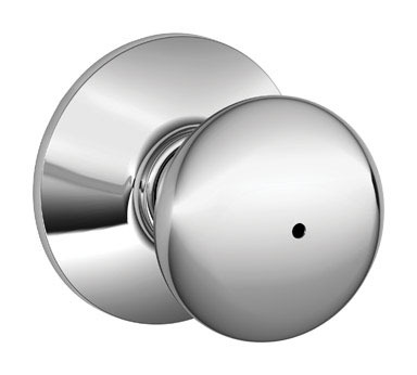 PRIVACY KNOB BRIGHT CHRM
