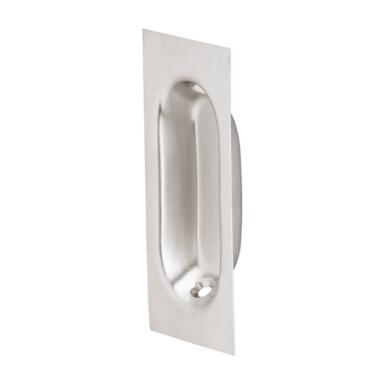 FLUSH PULL SATIN CHROME