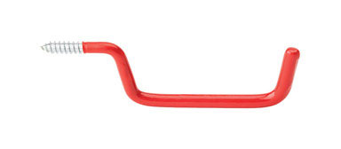 Red Vinyl Coated Ladder Hook