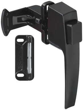 PUSH BUTTON LATCH BLK