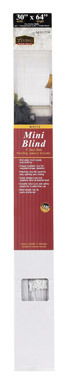 BLIND MINI VINL30X64 WHT